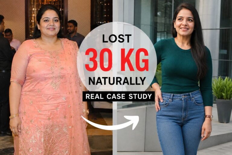Weight Loss Before and After: Real Case Study of a 25 Kg Transformation